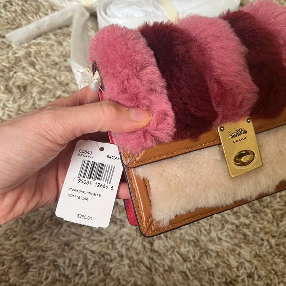 Coach Hutton Belt Bag With Patchwork - Picture 6 of 10